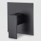 The Kube Square Shower Mixer - Matte Black