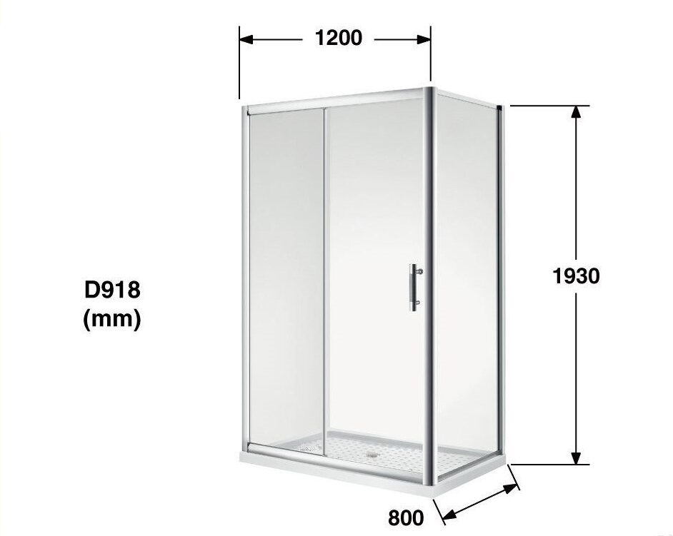 D918 shower box 1200x800x1930