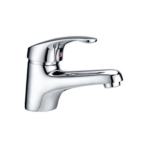 Classic Curve Basin Mixer - Polished Chrome - Image 1