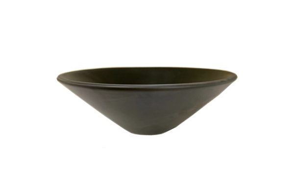 black bowl basin