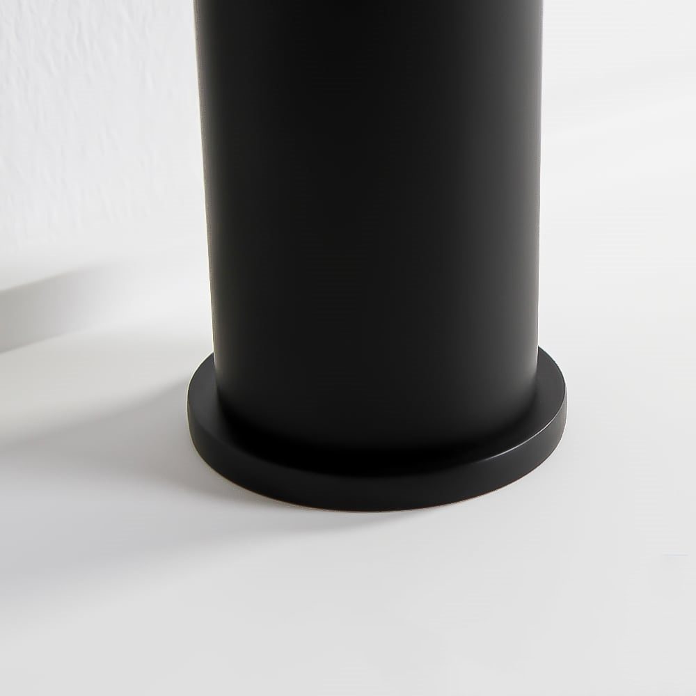 matte black tall tap detail