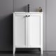Somerset 600mm Premium Plywood Floor-Standing Vanity - Matte White