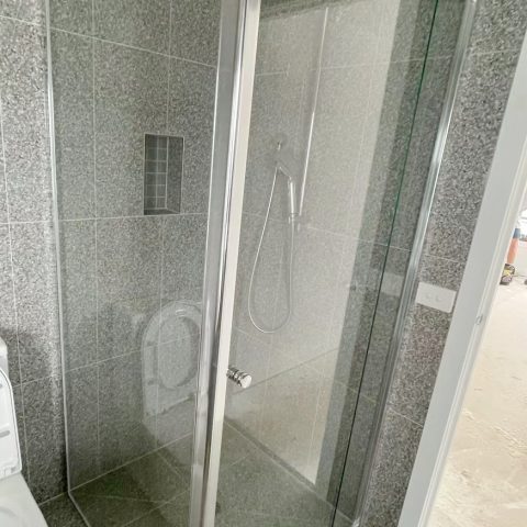Framed 900wx900dmm Shower SwingDoor Glass Square Inc Glass+Tray+Liner - Image 4