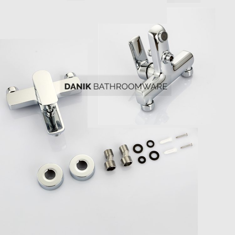 bath tap with fittings