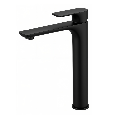 Vanta Tall Vessel Mixer – Matte Black - Image 1