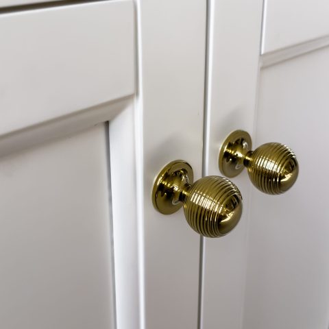 Mornington 1600mm Solid Wood Floor-Standing Vanity – Hampton Collection – Matte White - Image 4