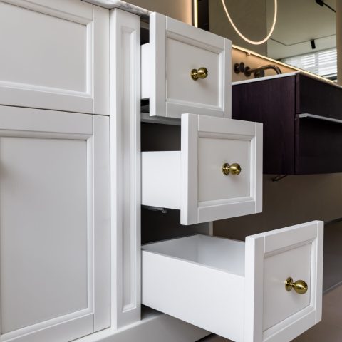 Mornington 1200mm Solid Wood Floor-Standing Vanity – Hampton Collection – Matte White - Image 9