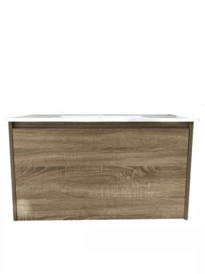 900 wall hung vanity oak grey inner drawer main photo