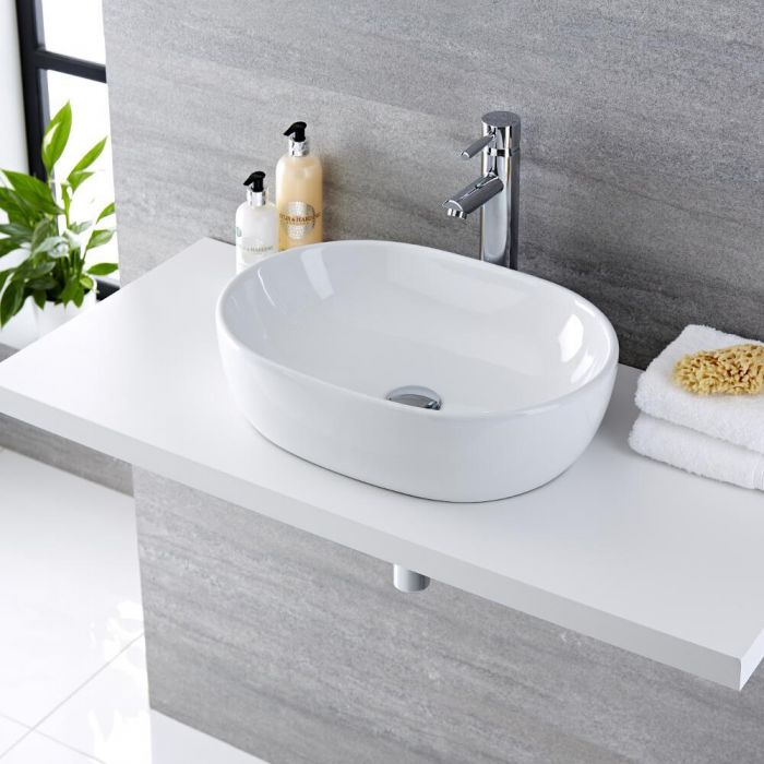 oval counter basin