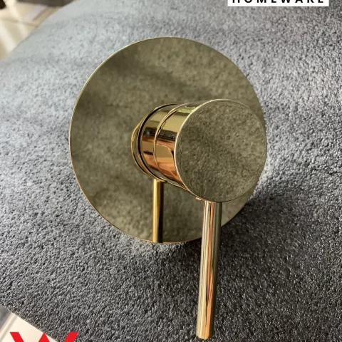 gold shower mixer