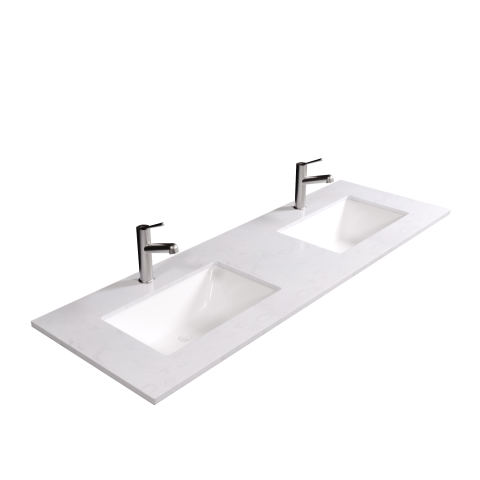 Villa 1500mm Solid Wood Floor-Standing Vanity – Hampton Collection – Matte White - Image 8