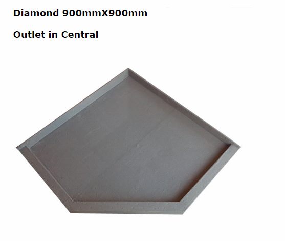 diamond tile tray