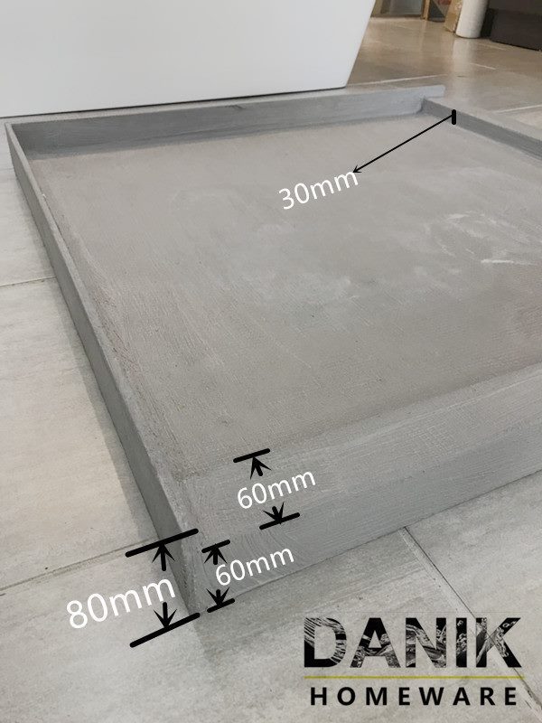 tile tray measurement