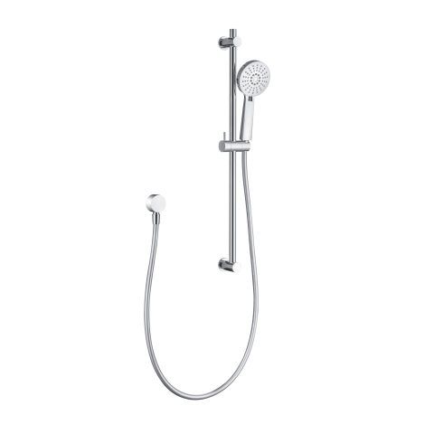 Shower Adjustable Chrome Shower Rail Slider - Image 1