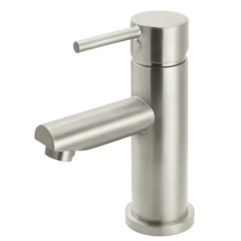 Modern Pin Lever Basin Mixer - Brushed Nickel - Image 2