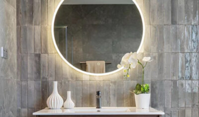 Buy Front Light LED Mirror 900mm in NZ - | Danik Bathroom