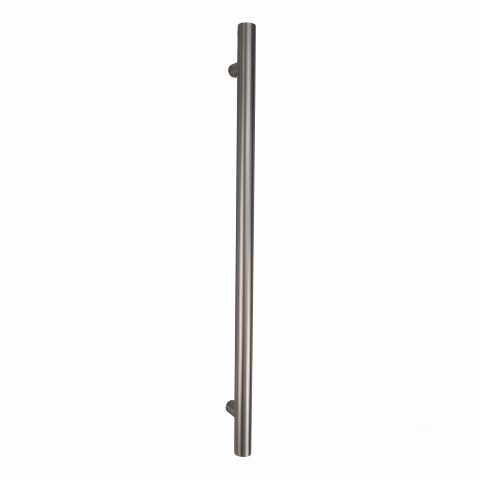 Zeno 650mm Vertical Heated Towel Rail - Gun Metal - Image 1
