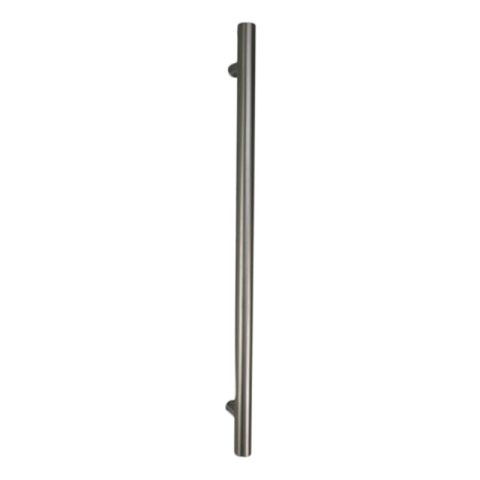 Zeno 650mm Vertical Heated Towel Rail - Gun Metal - Image 1
