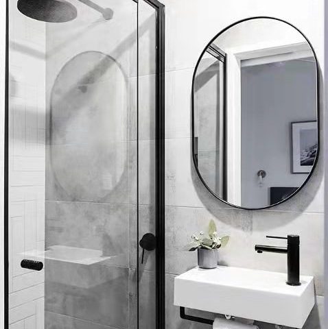 Modern Pin Lever Basin Mixer - Matte Black - Image 2