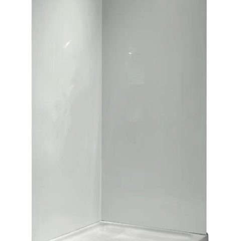Framed 900wmm Shower Box Curve Inc Door Tray and Wall Liner - Image 12