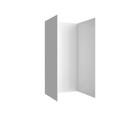 Framed Glass 750dx900wx750d Door Bi-Fold Alcove Shower+Liner+Tray - Image 6