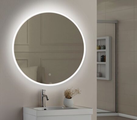 Buy Front Light LED Mirror 900mm in NZ - | Danik Bathroom