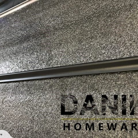 Frameless 1000wx1000dmm Shower Glass Swing Door Matte Black Square - Image 10