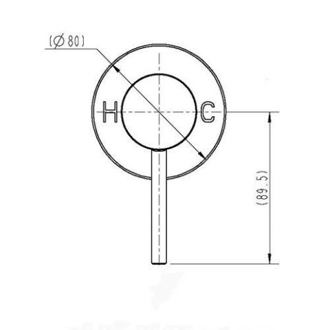 Bath Spout With Mixer Combo Matte Black - Image 5