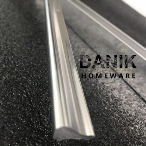 Frameless Shower Glass1000wx1000dmm Swing Door Square Chrome - Image 10