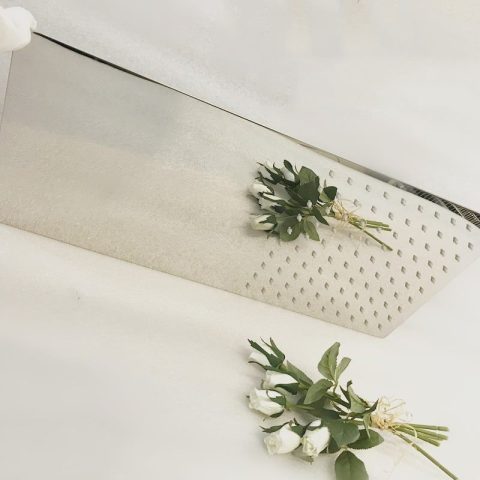 Shower Rain Head 550mm Stainless Steel Square - Image 4