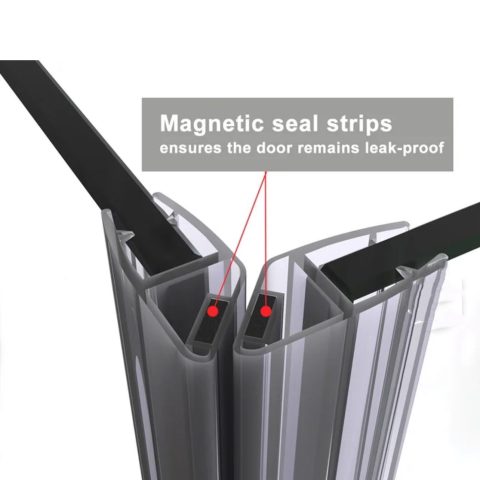 Framed 1000wx1000w Shower Box Square Double Sliding Door With Tray liner - Image 8