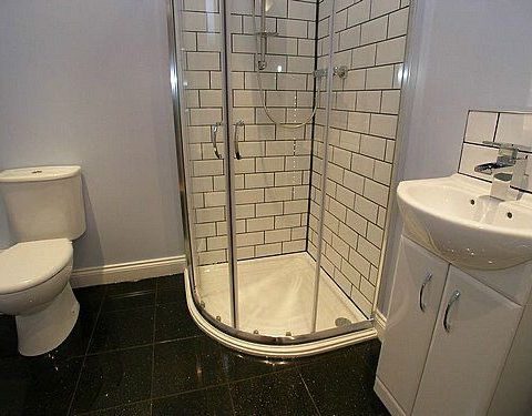 Framed 900wmm Shower Box Curve Inc Door Tray and Wall Liner - Image 4