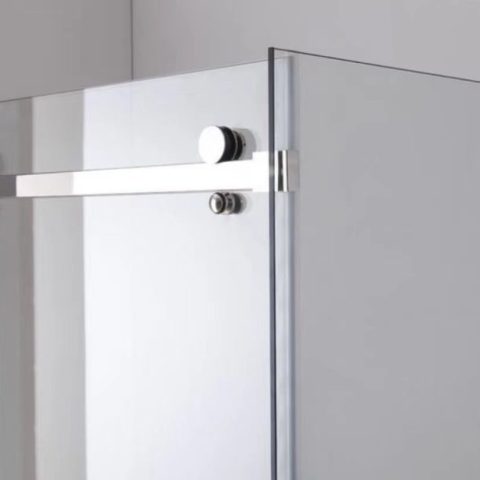 Frameless Shower 1470wx870dmm Sliding Door Chrome Nano Coating - Image 14