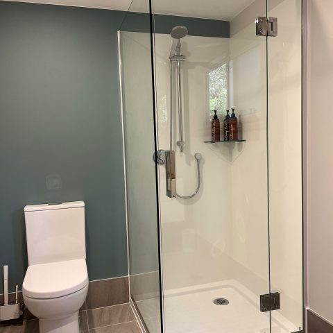 Frameless Shower Glass1000wx1000dmm Swing Door Square Chrome - Image 4