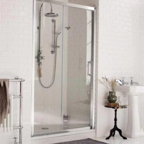 Framed Alcove 800dx1200wx800dmm 3 Side Shower Box  Inc Sliding Door+Tray+Liner - Image 6