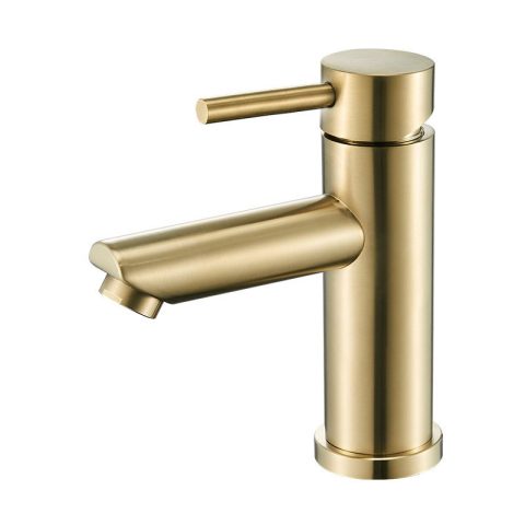 Oasis Basin Mixer - Brushed Gold - Image 2