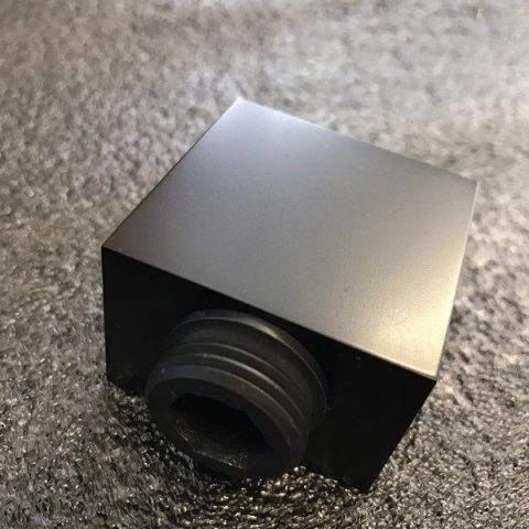 Shower Slider With Shower Mixer Unit Square Matte Black - Image 4