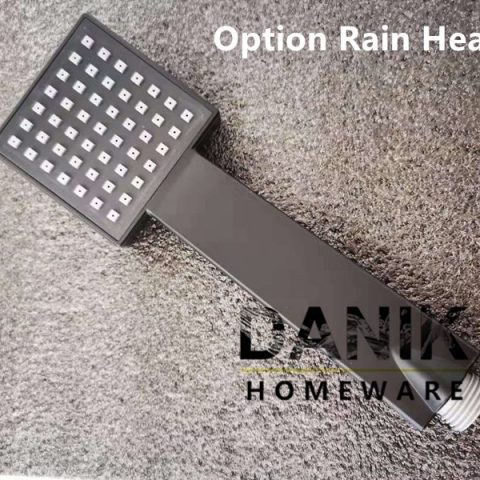 Black Shower Slider & Black Elbow - Image 3