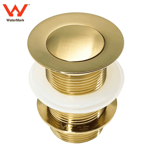 32mm Pop-Up Waste No Overflow - Brushed Gold - Image 1