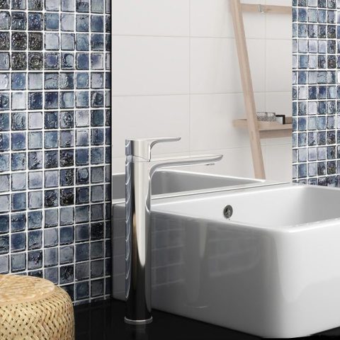 Vanta Tall Vessel Mixer – Polished Chrome - Image 3