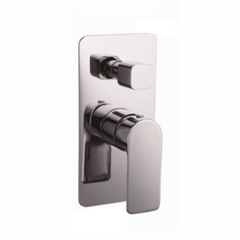 Shower Mixer Square and Round With Divider - Image 1