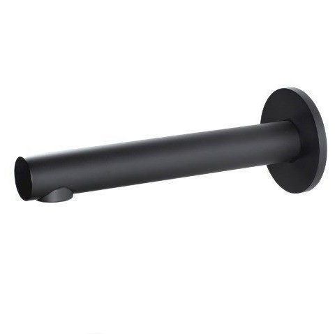 Bath Spout Matte Black Round - Image 1