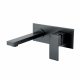 Bathroom Bath Spout & Mixer Square Black