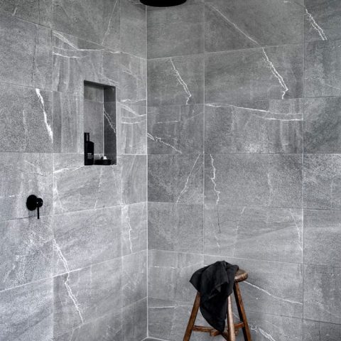 Basin Mixer – 80mm Round Cover, WaterMark Certified - Matte Black - Image 3