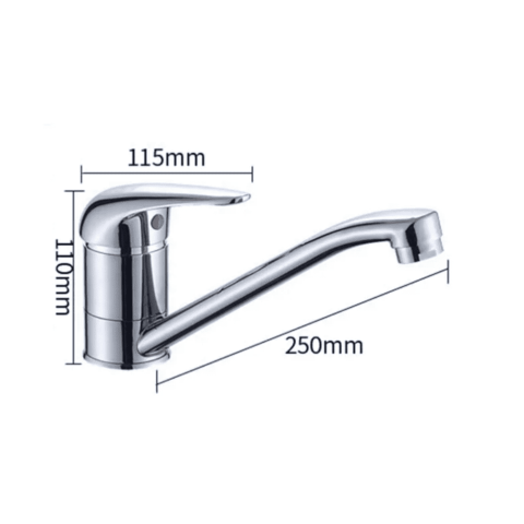 Classic Swivel Mixer - Polished Chrome - Image 2