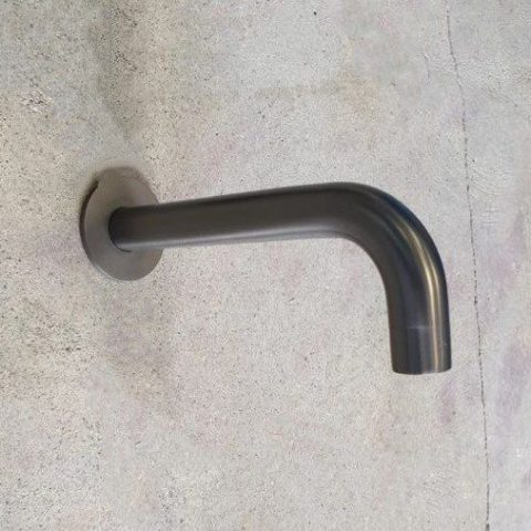 Bath Spout Round Gunmetal - Image 2