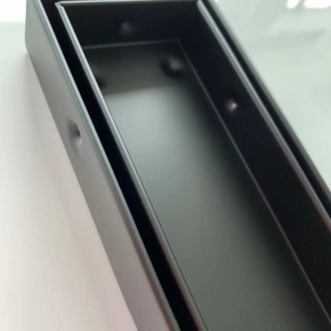 900mm Tiled Insert Channel Shower Drain – Matte Black - Image 7