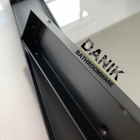 900mm Tiled Insert Channel Shower Drain – Matte Black - Image 8