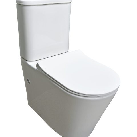 Back to Wall Toilet Suite – Vortex Flush with Nano Glaze - Image 6