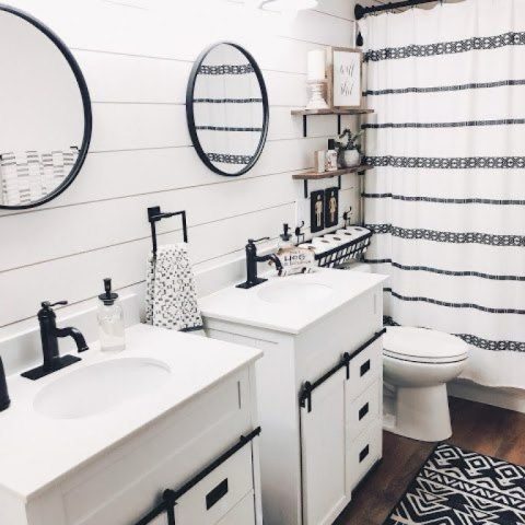 Barn Door 900mm Solid Wood Floor-Standing Vanity - Hampton Series - Matte White - Image 10